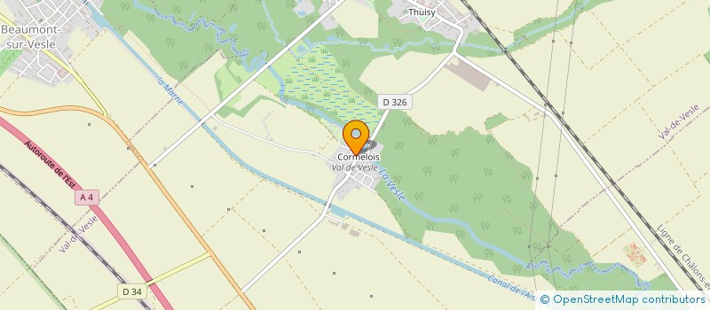 localisation de l'entreprise MADAME MATHILDE MORELLE  VAL-DE-VESLE