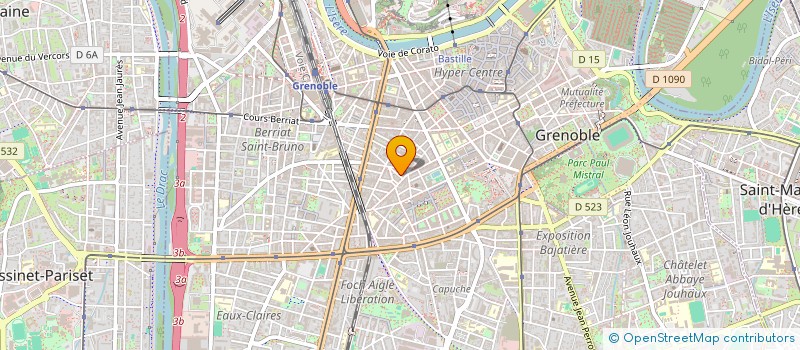 localisation de l'entreprise MADAME MATHILDE MOULIN à GRENOBLE