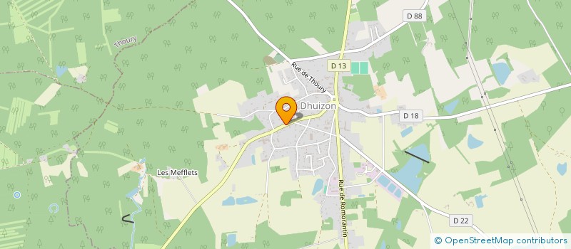 localisation de l'entreprise MADAME MATHILDE MUNOZ  DHUIZON