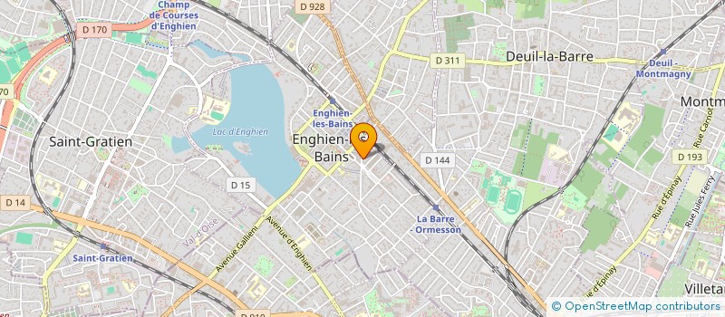 localisation de l'entreprise MADAME MATHILDE MURAT  ENGHIEN-LES-BAINS