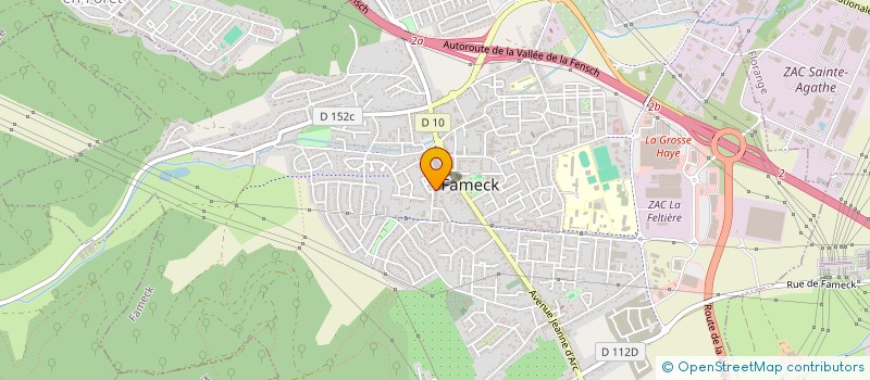 localisation de l'entreprise MADAME MATHILDE MURRU  FAMECK