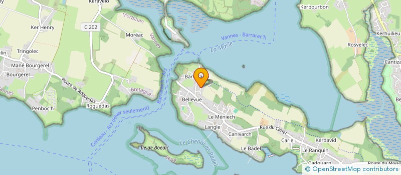 localisation de l'entreprise MADAME MATHILDE NEDELEC  SENE