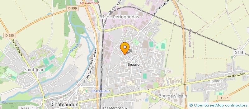 localisation de l'entreprise MADAME MATHILDE NEUVILLE à CHATEAUDUN
