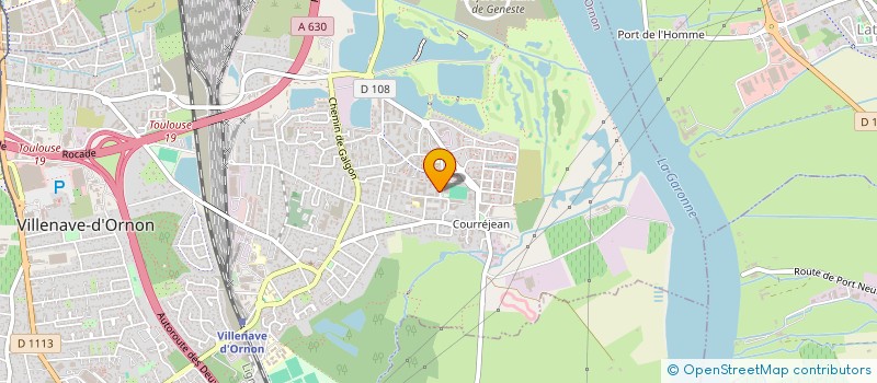 localisation de l'entreprise MADAME MATHILDE NEVEUX  VILLENAVE-D'ORNON