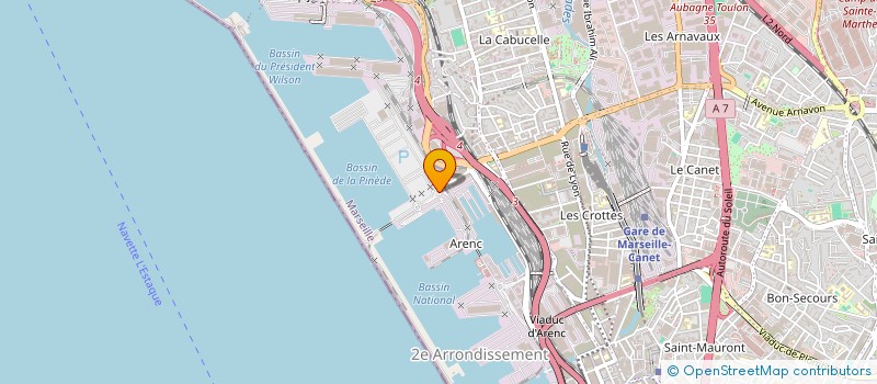 localisation de l'entreprise MADAME MATHILDE NIATEL à MARSEILLE 2EME