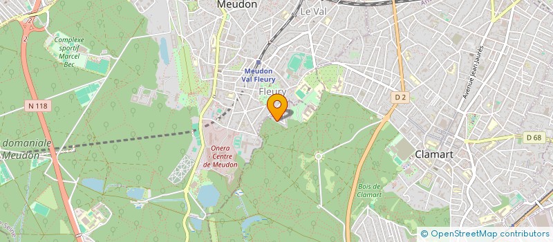 localisation de l'entreprise MADAME MATHILDE NOBECOURT  CLAMART