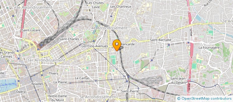localisation de l'entreprise MADAME MATHILDE NOCQUET à MARSEILLE