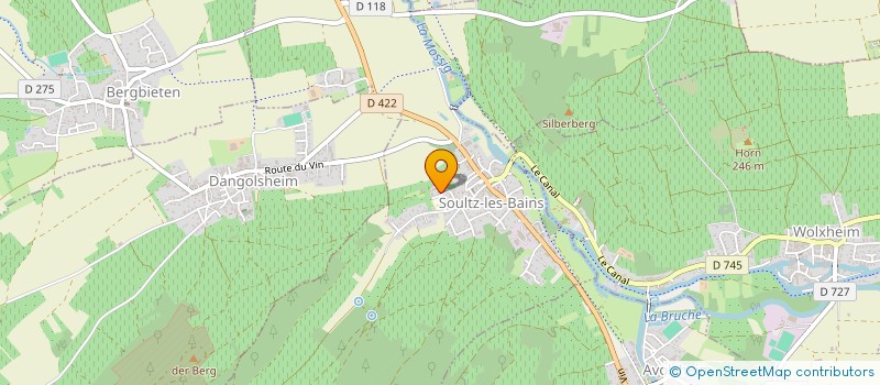 localisation de l'entreprise MADAME MATHILDE NOORDALLY  SOULTZ-LES-BAINS