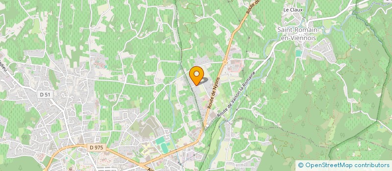 localisation de l'entreprise MADAME MATHILDE NORMAND  SAINT-ROMAIN-EN-VIENNOIS