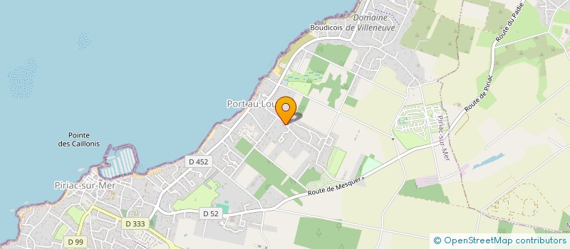 localisation de l'entreprise MADAME MATHILDE NORMAND à PIRIAC-SUR-MER