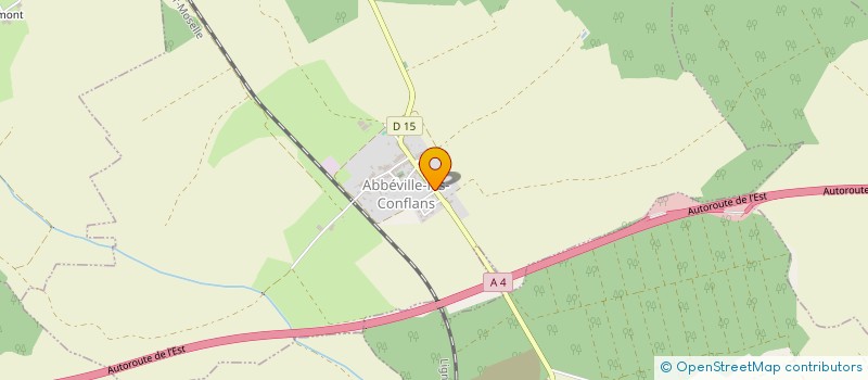 localisation de l'entreprise MADAME MATHILDE NOTREDAME  ABBEVILLE-LES-CONFLANS