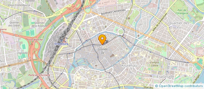 localisation de l'entreprise MADAME MATHILDE NOUAILLIER à STRASBOURG