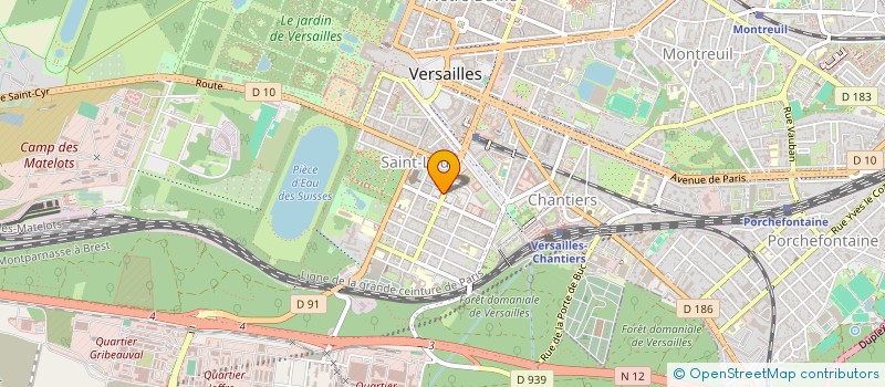 localisation de l'entreprise MADAME MATHILDE NOVATIN à VERSAILLES