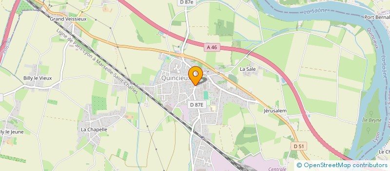 localisation de l'entreprise MADAME MATHILDE ODERUT  QUINCIEUX