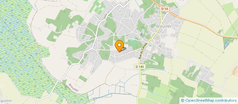 localisation de l'entreprise MADAME MATHILDE ORION  BREUILLET