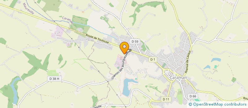 localisation de l'entreprise MADAME MATHILDE PAGES  LAVAUR