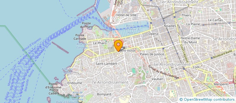 localisation de l'entreprise MADAME MATHILDE PAILLAT à MARSEILLE