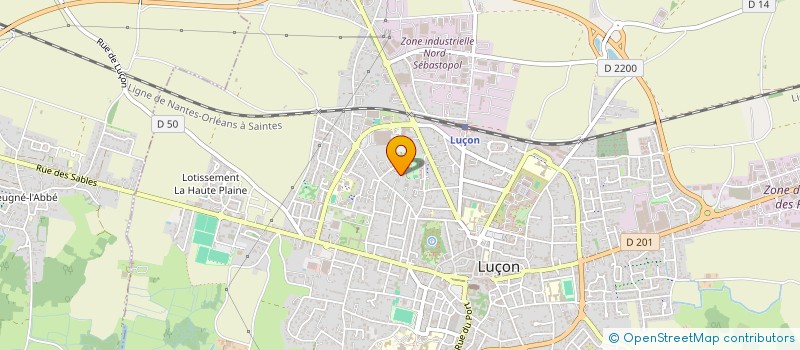 localisation de l'entreprise MADAME MATHILDE PARE  LUCON