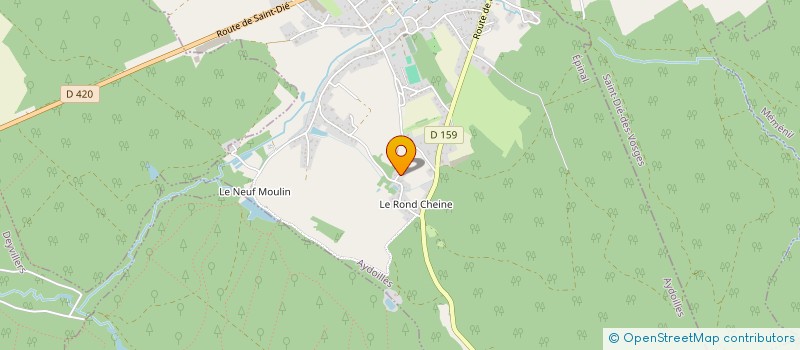 localisation de l'entreprise MADAME MATHILDE PARISOT  AYDOILLES