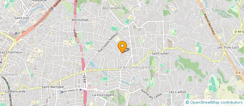 localisation de l'entreprise MADAME MATHILDE PASCAL à MARSEILLE 12EME