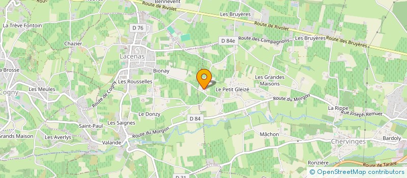 localisation de l'entreprise MADAME MATHILDE PATAY  GLEIZE