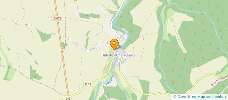 localisation de l'entreprise MADAME MATHILDE PAVAN  BILLY-LES-CHANCEAUX