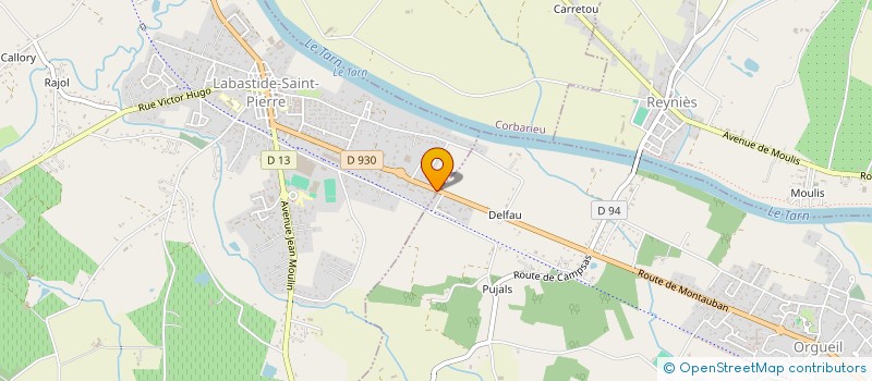 localisation de l'entreprise MADAME MATHILDE PAYET  MONTAUBAN