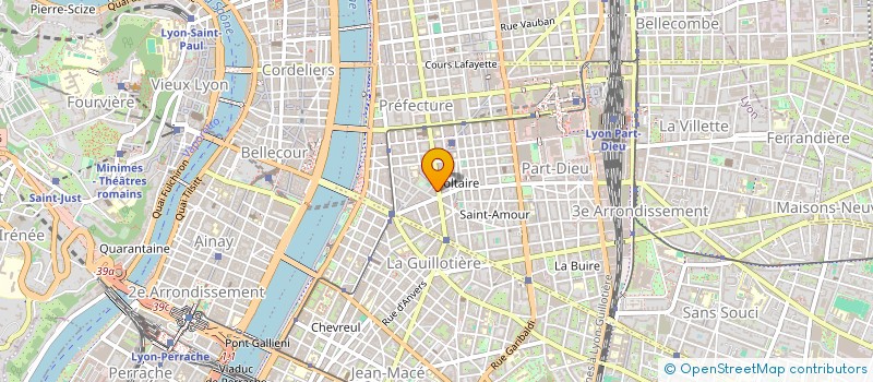 localisation de l'entreprise MADAME MATHILDE PELLETIER  LYON