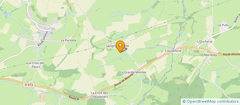 localisation de l'entreprise MADAME MATHILDE PELTRE  CURGY