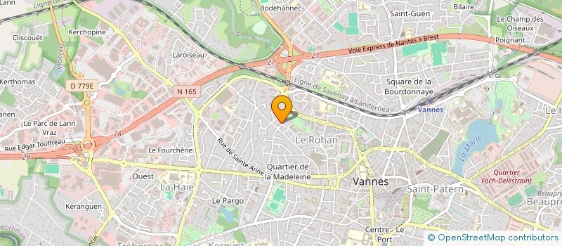 localisation de l'entreprise MADAME MATHILDE PENICAUD à VANNES