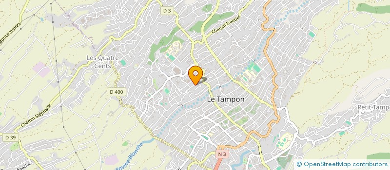 localisation de l'entreprise MADAME MATHILDE PEPIN  LE TAMPON