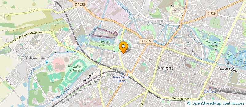 localisation de l'entreprise MADAME MATHILDE PERPETTE à AMIENS