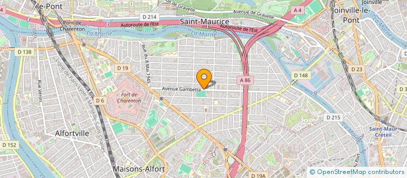 localisation de l'entreprise MADAME MATHILDE PERRIN  MAISONS-ALFORT