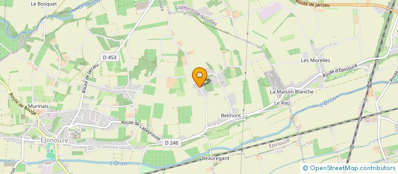 localisation de l'entreprise MADAME MATHILDE PERRIOLAT  EPINOUZE