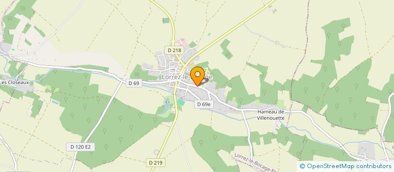 localisation de l'entreprise MADAME MATHILDE PEY à LORREZ-LE-BOCAGE-PREAUX