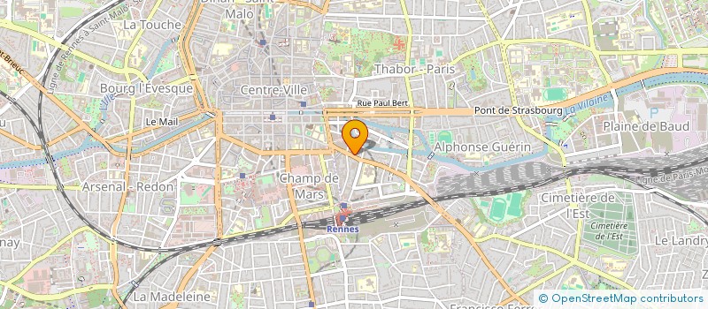 localisation de l'entreprise MADAME MATHILDE PICQUET  RENNES