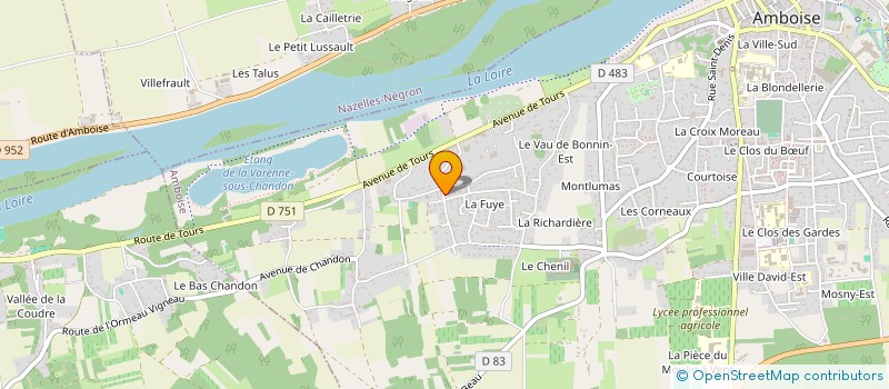 localisation de l'entreprise MADAME MATHILDE PIE-BRAULT  AMBOISE