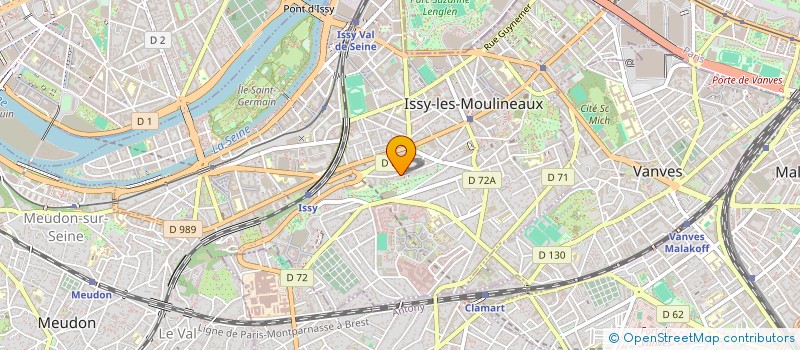 localisation de l'entreprise MADAME MATHILDE PIEDNOEL à ISSY-LES-MOULINEAUX