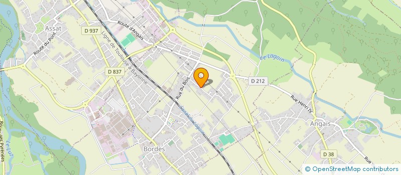 localisation de l'entreprise MADAME MATHILDE PILATTE  ANGAIS