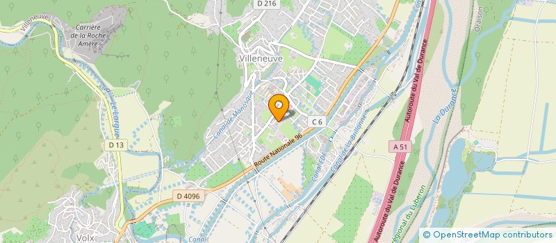 localisation de l'entreprise MADAME MATHILDE PILLOT  VILLENEUVE