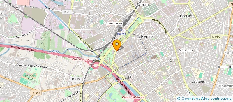 localisation de l'entreprise MADAME MATHILDE PINARD  REIMS
