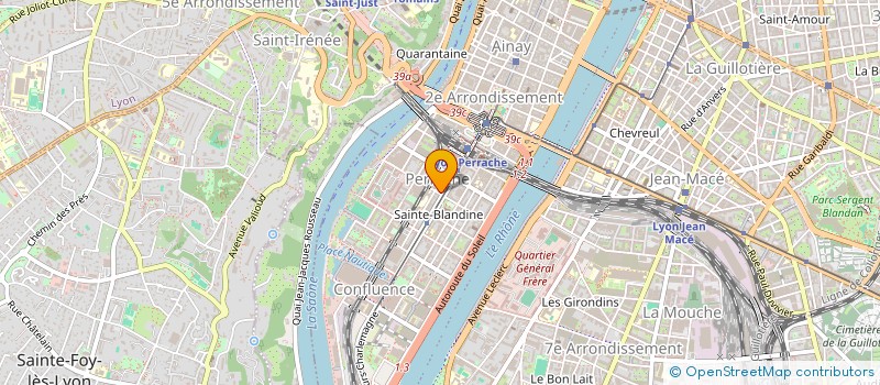 localisation de l'entreprise MADAME MATHILDE PINATEL  LYON