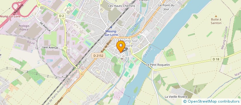 localisation de l'entreprise MADAME MATHILDE PINAULT à MEUNG-SUR-LOIRE