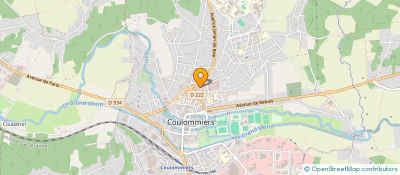 localisation de l'entreprise MADAME MATHILDE PINSON à COULOMMIERS