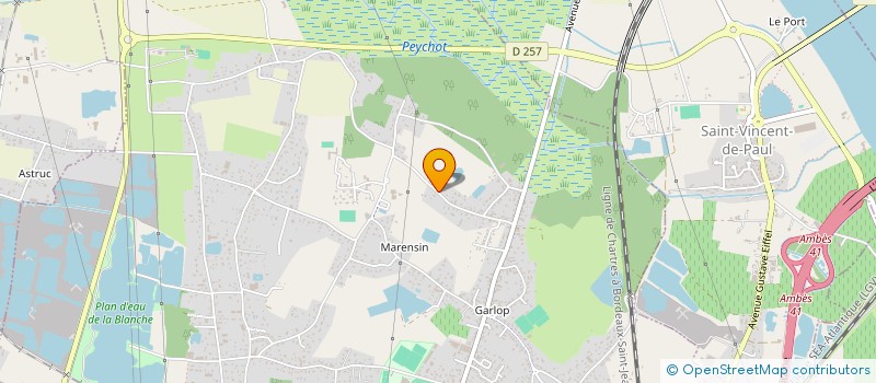 localisation de l'entreprise MADAME MATHILDE PINSON à AMBARES-ET-LAGRAVE