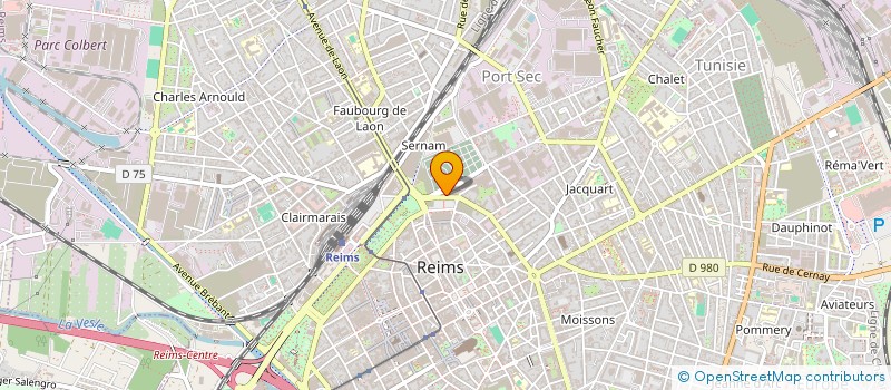 localisation de l'entreprise MADAME MATHILDE PIOTIN  REIMS