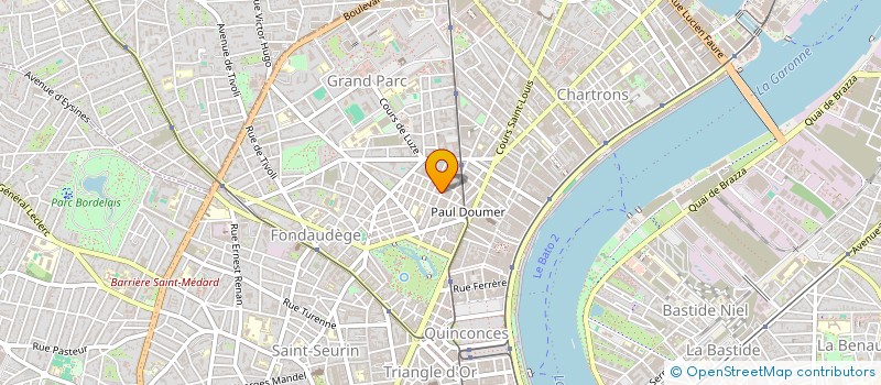 localisation de l'entreprise MADAME MATHILDE PLANTY  TALENCE