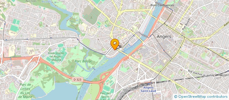 localisation de l'entreprise MADAME MATHILDE PLASSAIS à ANGERS