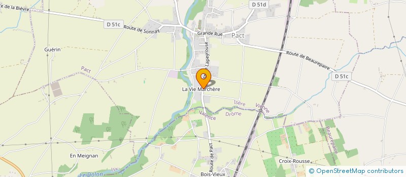 localisation de l'entreprise MADAME MATHILDE PLENET  PACT