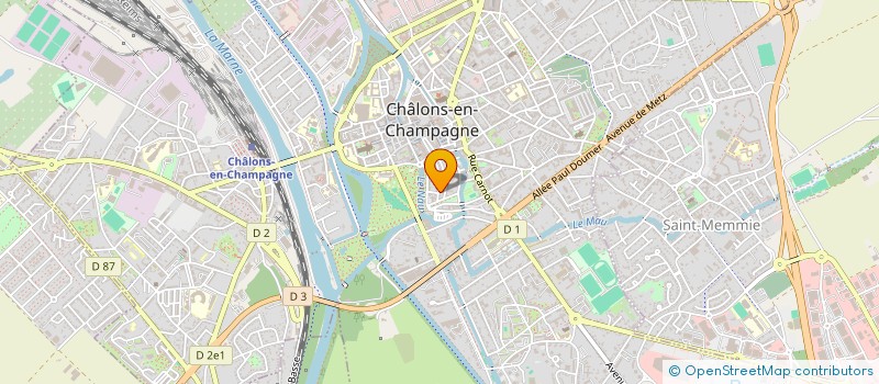 localisation de l'entreprise MADAME MATHILDE POGU  CHALONS-EN-CHAMPAGNE